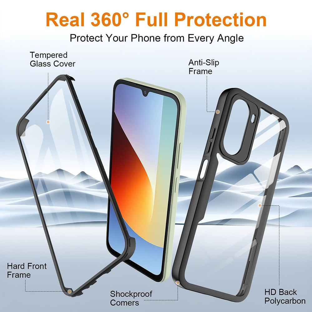 Futrola za Xiaomi Redmi A7 Pro 4G, Techsuit, ColorVerse 360, Crna