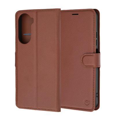 Futrola za Xiaomi Redmi A7 Pro 4G, Techsuit, Leather Folio, Braon