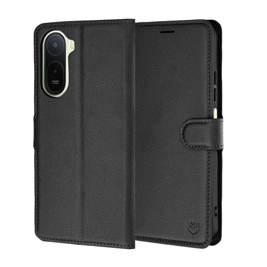 Futrola za Xiaomi Redmi A7 Pro 4G, Techsuit, Leather Folio, Crna