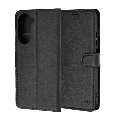 Futrola za Xiaomi Redmi A7 Pro 4G, Techsuit, Leather Folio, Crna