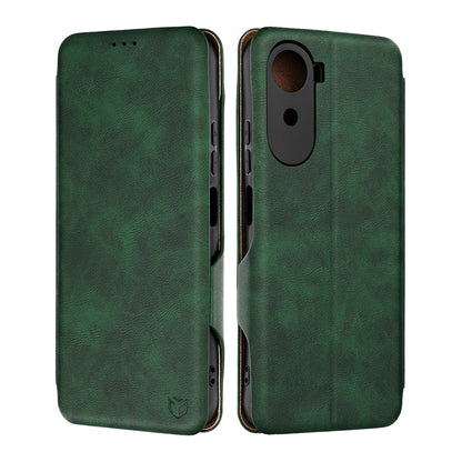 Futrola za Xiaomi Redmi A7 Pro 4G, Techsuit, Safe Wallet Plus, Zelena