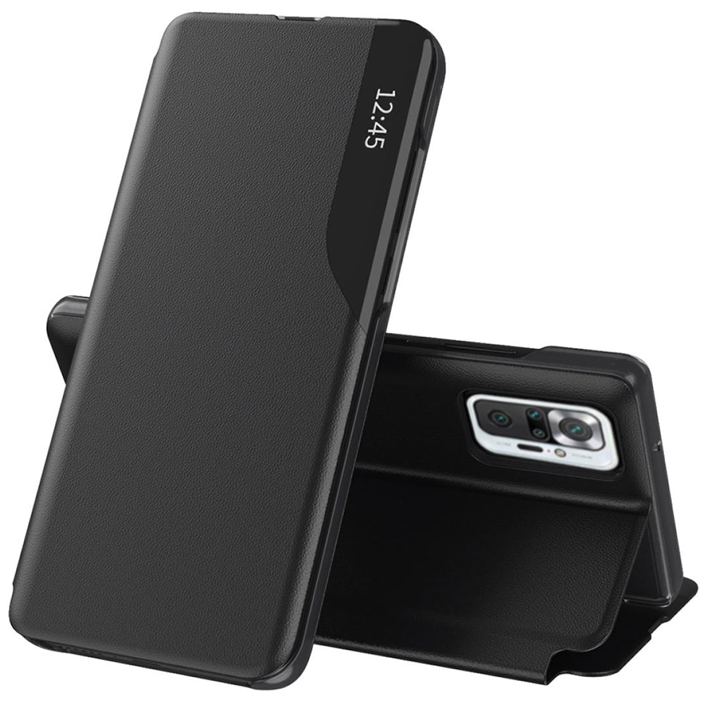 Futrola za Xiaomi Redmi Note 10 Pro Max / Note 10 Pro, Techsuit, eFold, Crna