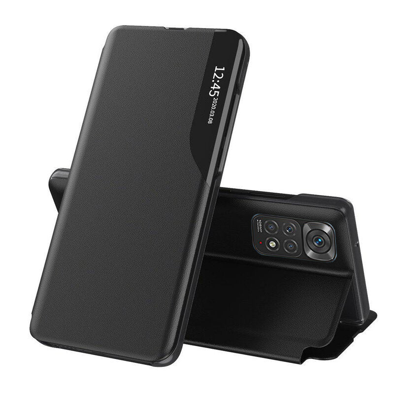 Futrola za Xiaomi Redmi Note 11S / Note 11, Techsuit, eFold, Crna