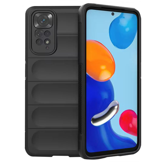 Futrola za Xiaomi Redmi Note 11S / Note 11, Techsuit, Magic Shield, Crna