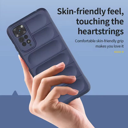 Futrola za Xiaomi Redmi Note 11S / Note 11, Techsuit, Magic Shield, Crna