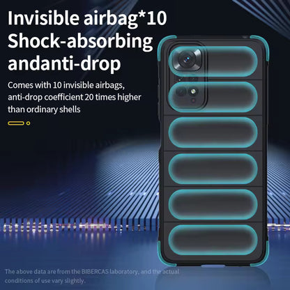 Futrola za Xiaomi Redmi Note 11S / Note 11, Techsuit, Magic Shield, Crna
