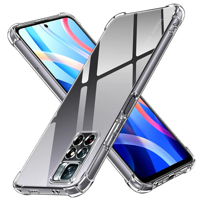 Futrola za Xiaomi Redmi Note 11S / Note 11, Techsuit, Shockproof Clear, Providna