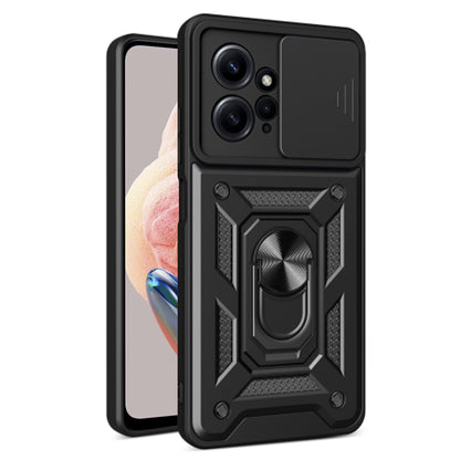 Futrola za Xiaomi Redmi Note 12 4G, Techsuit, CamShield, Crna