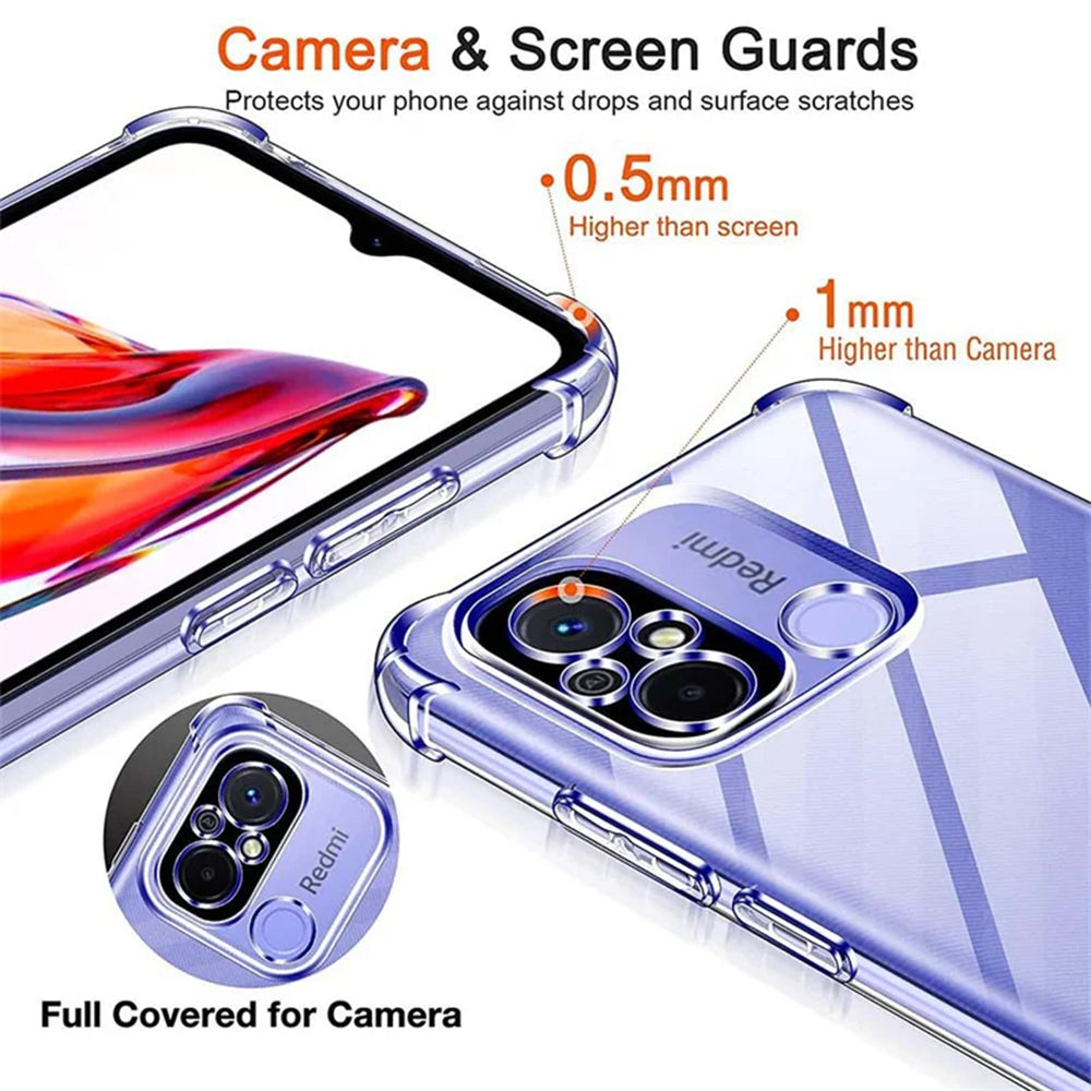 Futrola za Xiaomi Redmi Note 12 Pro 4G / Note 11 Pro 5G / Note 11 Pro, Techsuit, Shockproof Clear, Providna