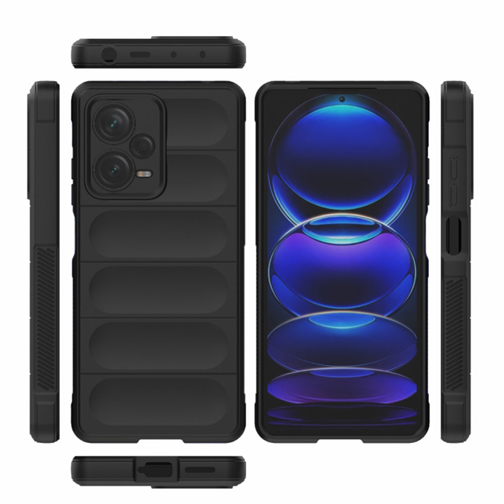 Futrola za Xiaomi Redmi Note 12 Pro 5G, Techsuit, Magic Shield, Crna