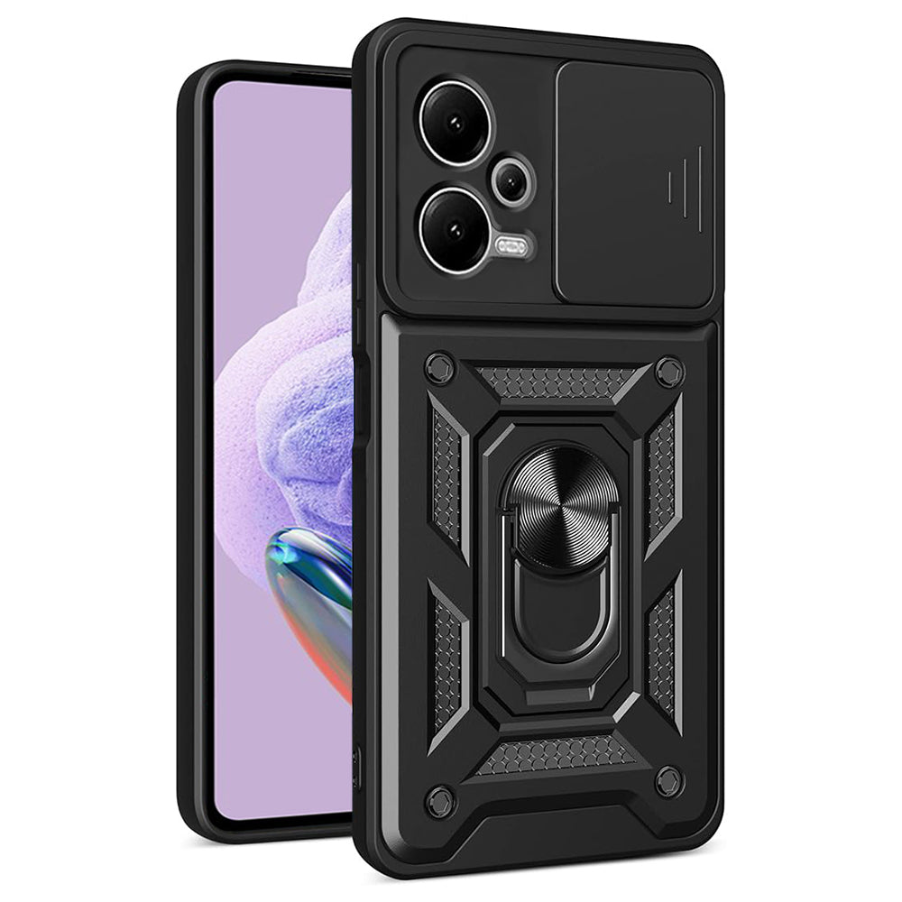 Futrola za Xiaomi Redmi Note 12 Pro+, Techsuit, CamShield, Crna
