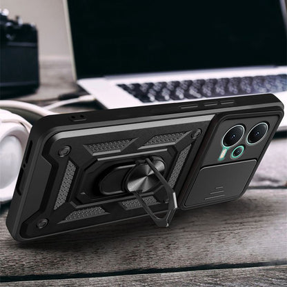 Futrola za Xiaomi Redmi Note 12 Pro+, Techsuit, CamShield, Crna