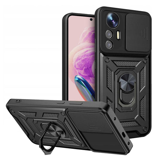 Futrola za Xiaomi Redmi Note 12S, Techsuit, CamShield, Crna