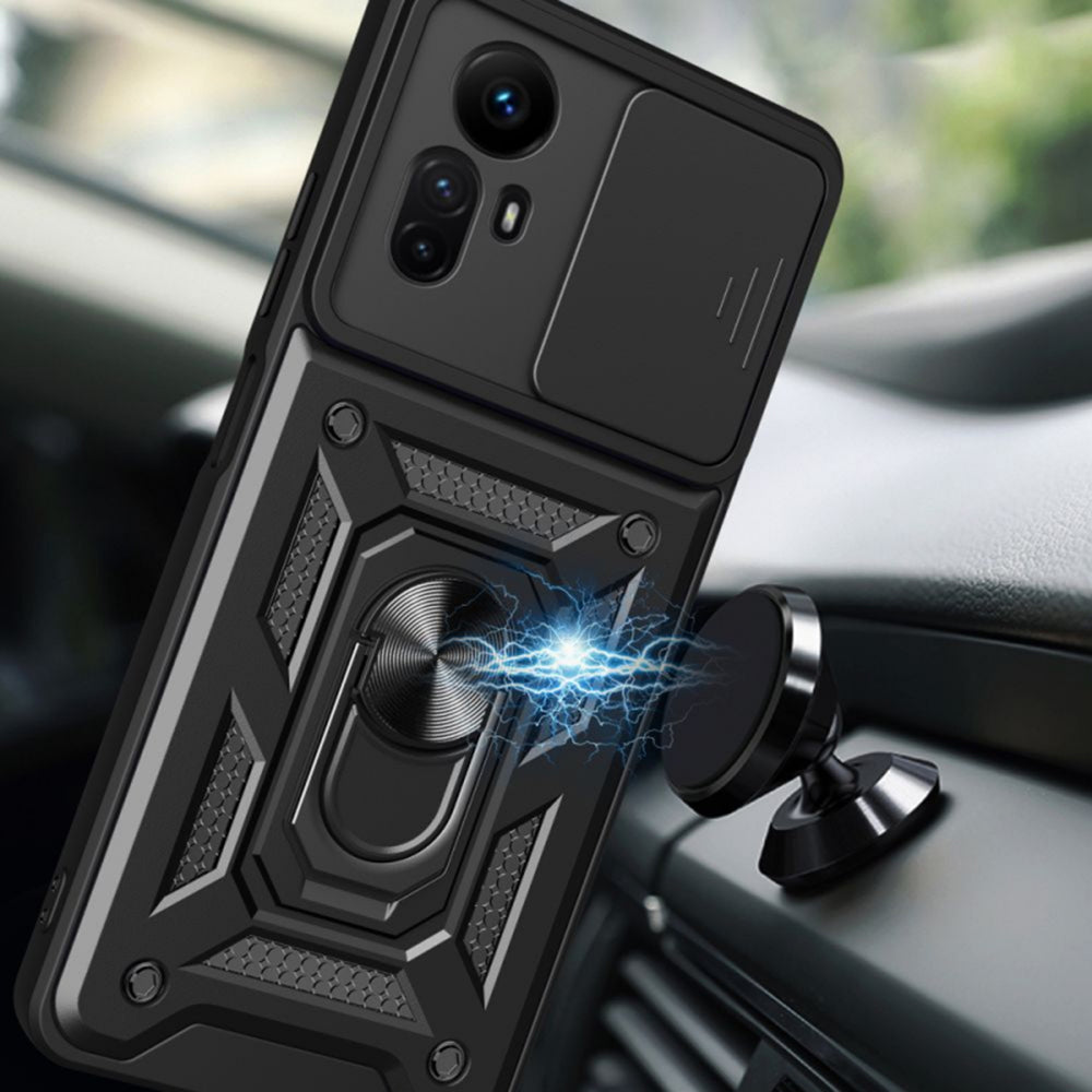 Futrola za Xiaomi Redmi Note 12S, Techsuit, CamShield, Crna