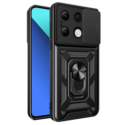 Futrola za Xiaomi Redmi Note 13 4G, Techsuit, CamShield, Crna