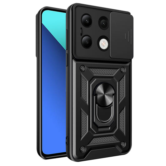 Futrola za Xiaomi Redmi Note 13 4G, Techsuit, CamShield, Crna