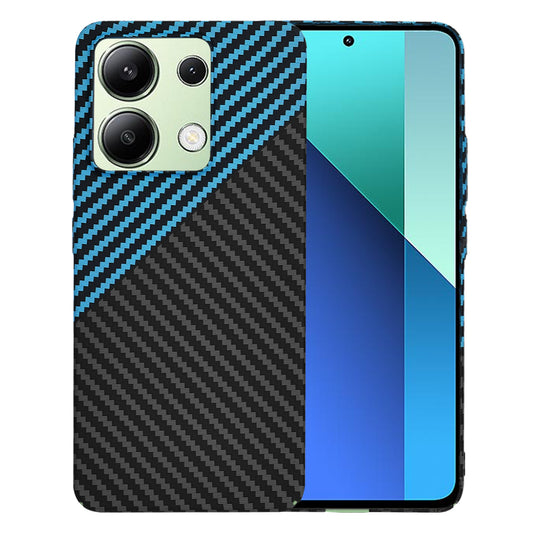 Futrola za Xiaomi Redmi Note 13 4G, Techsuit, Carbonite FiberShell, Crno Plava