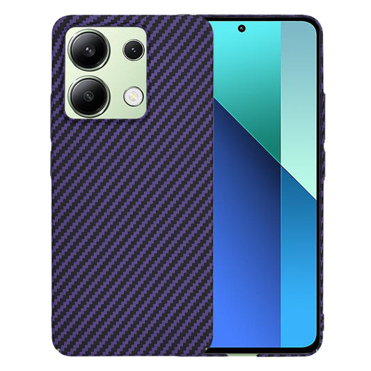 Futrola za Xiaomi Redmi Note 13 4G, Techsuit, Carbonite FiberShell, Ljubičasta