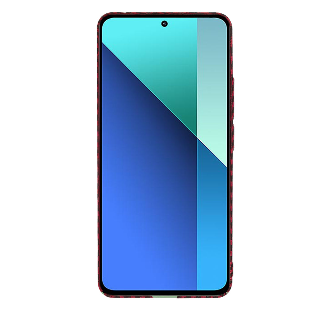 Futrola za Xiaomi Redmi Note 13 4G, Techsuit, Carbonite FiberShell, Crvena