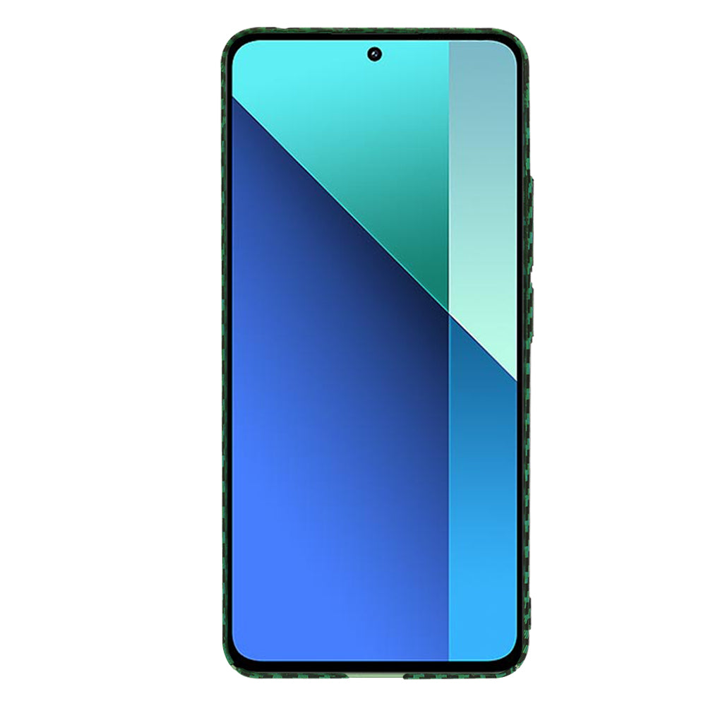 Futrola za Xiaomi Redmi Note 13 4G, Techsuit, Carbonite FiberShell, Zelena