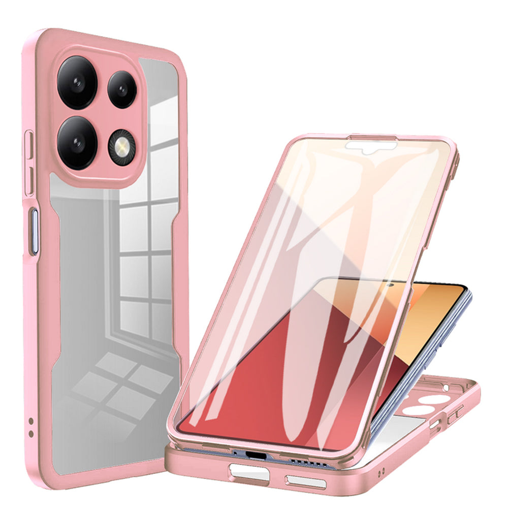 Futrola za Xiaomi Redmi Note 13 4G, Techsuit, ColorVerse 360, Roze