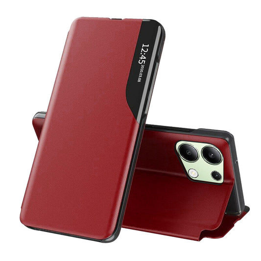 Futrola za Xiaomi Redmi Note 13 4G, Techsuit, eFold, Crvena