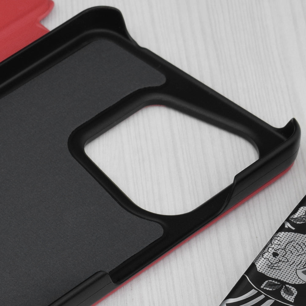 Futrola za Xiaomi Redmi Note 13 4G, Techsuit, eFold, Crvena