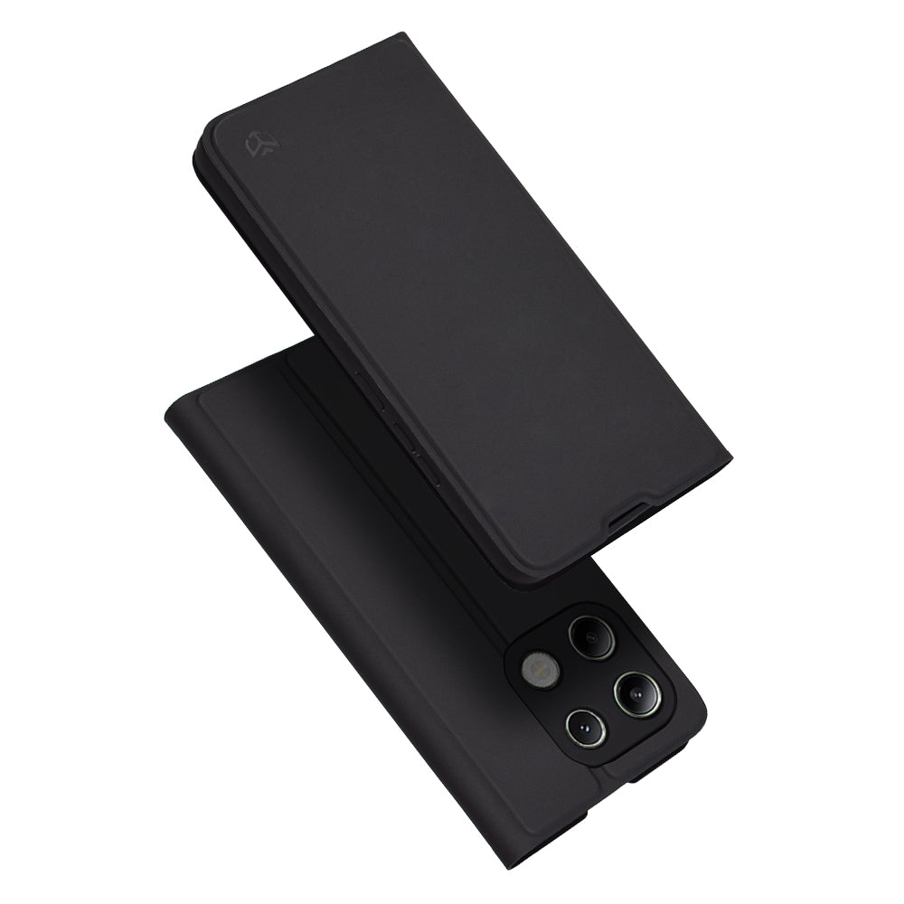 Futrola za Xiaomi Redmi Note 13 4G, Techsuit, Magskin Book, Crna