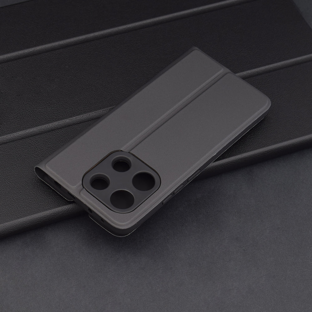 Futrola za Xiaomi Redmi Note 13 4G, Techsuit, Magskin Book, Crna