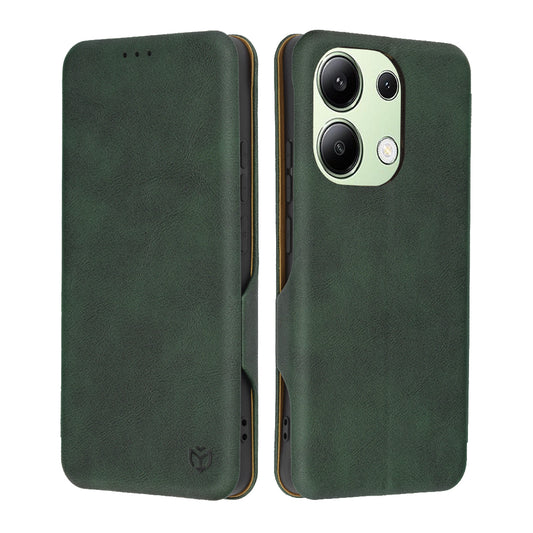 Futrola za Xiaomi Redmi Note 13 4G, Techsuit, Safe Wallet Plus, Zelena