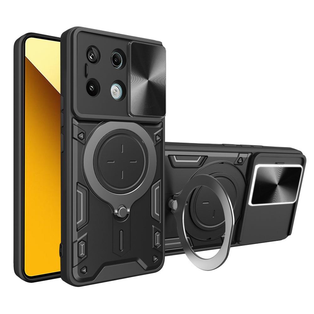 Futrola za Xiaomi Redmi Note 13 5G, Techsuit, CamGuard Pro, Crna