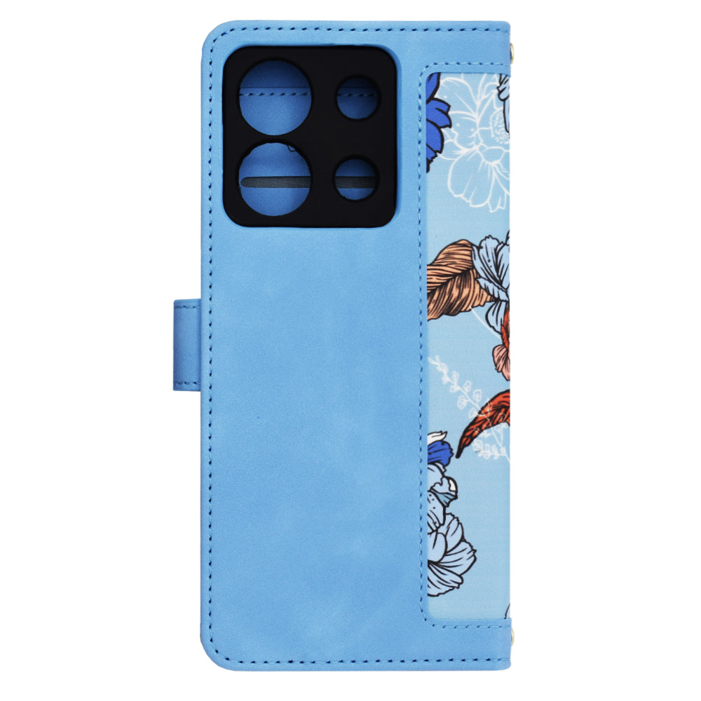 Futrola za Xiaomi Redmi Note 13 5G, Techsuit, FlipCraft, Plava