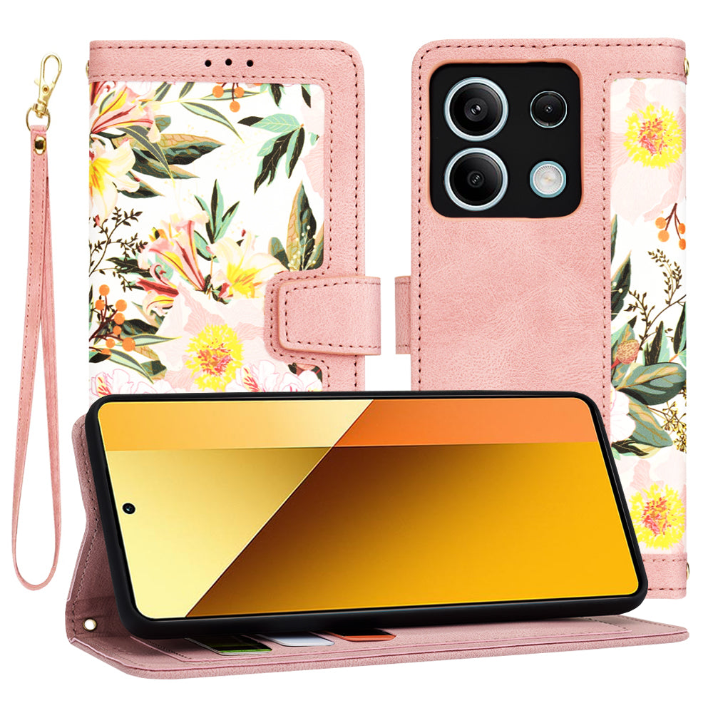 Futrola za Xiaomi Redmi Note 13 5G, Techsuit, FlipCraft, Roze