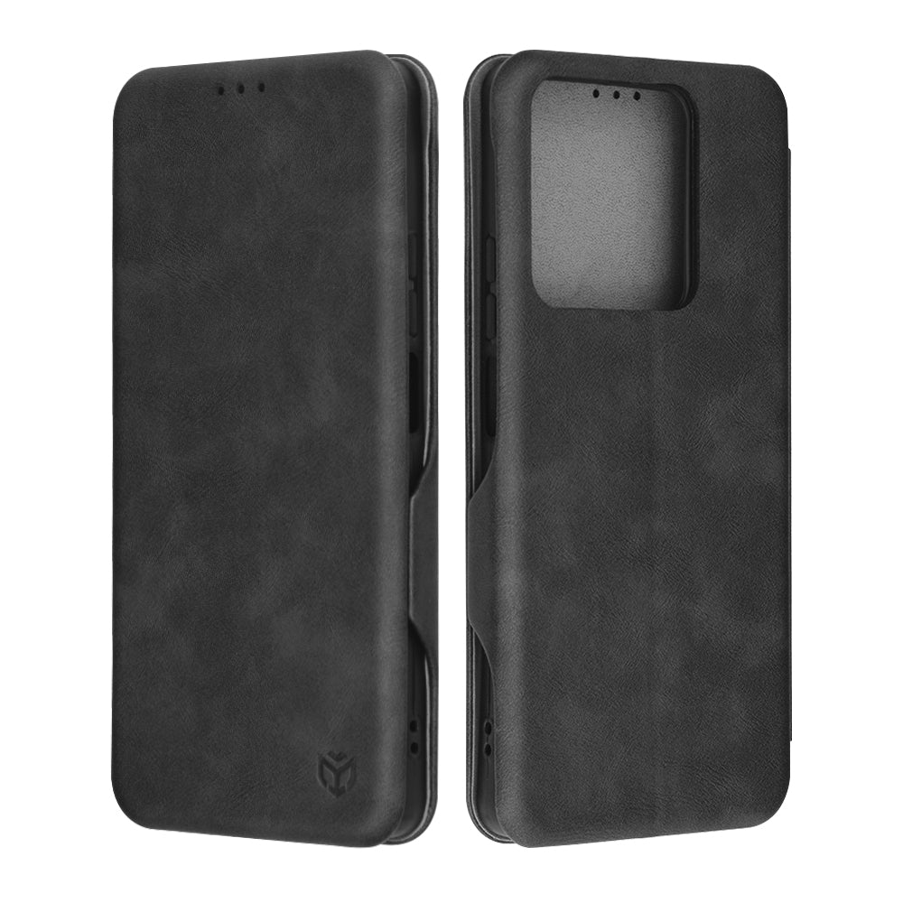 Futrola za Xiaomi Redmi Note 13 5G, Techsuit, Safe Wallet Plus, Crna