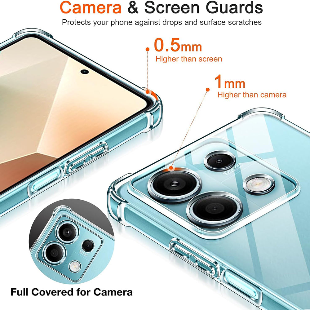 Futrola za Xiaomi Redmi Note 13 5G, Techsuit, Shockproof Clear, Providna