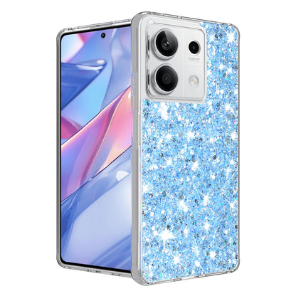Futrola za Xiaomi Redmi Note 13 5G, Techsuit, Sparkly Glitter, Plava