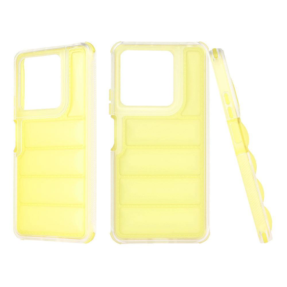 Futrola za Xiaomi Redmi Note 13 5G, Techsuit, Wave Shield, Žuta