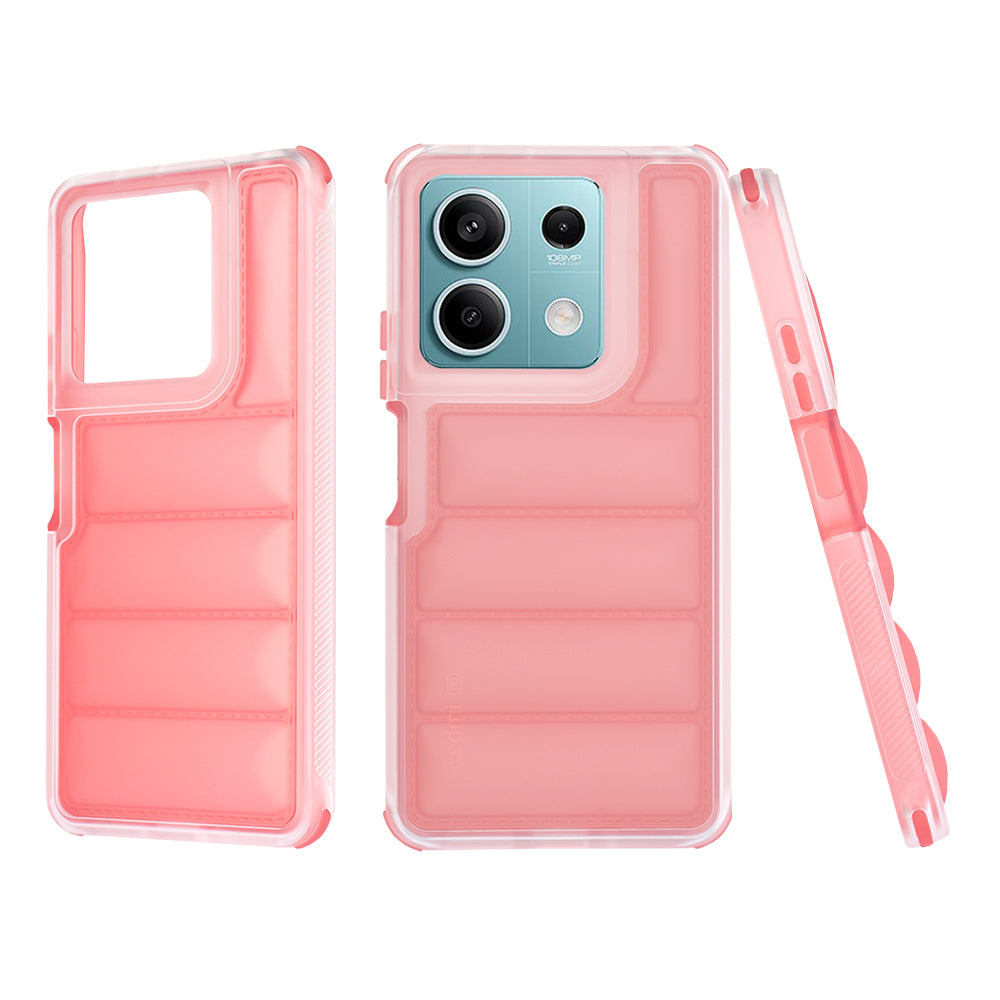 Futrola za Xiaomi Redmi Note 13 5G, Techsuit, Wave Shield, Crvena