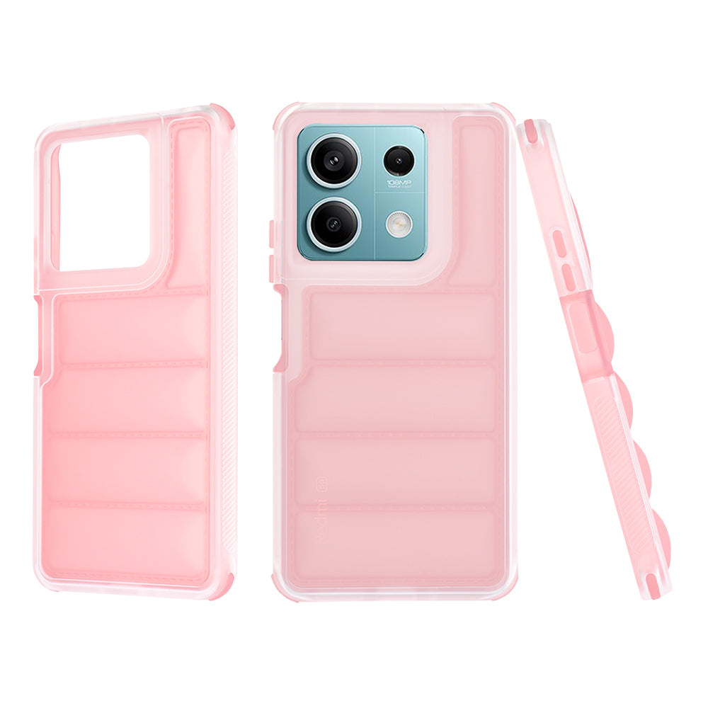 Futrola za Xiaomi Redmi Note 13 5G, Techsuit, Wave Shield, Roze
