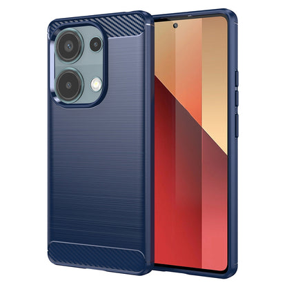 Futrola za Xiaomi Redmi Note 13 Pro 4G / Poco M6 Pro 4G, Techsuit, Karbon, Plava