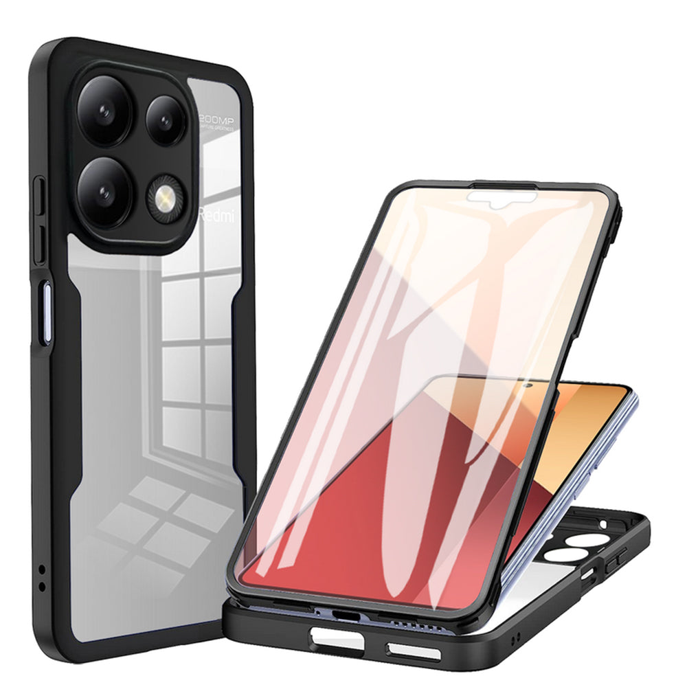 Futrola za Xiaomi Redmi Note 13 Pro 4G / Poco M6 Pro 4G, Techsuit, ColorVerse 360, Crna