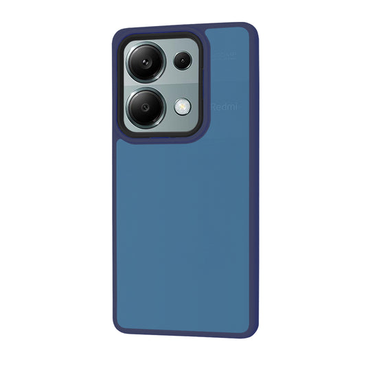 Futrola za Xiaomi Redmi Note 13 Pro 4G / Poco M6 Pro 4G, Techsuit, HaloFrost, Tamnoplava