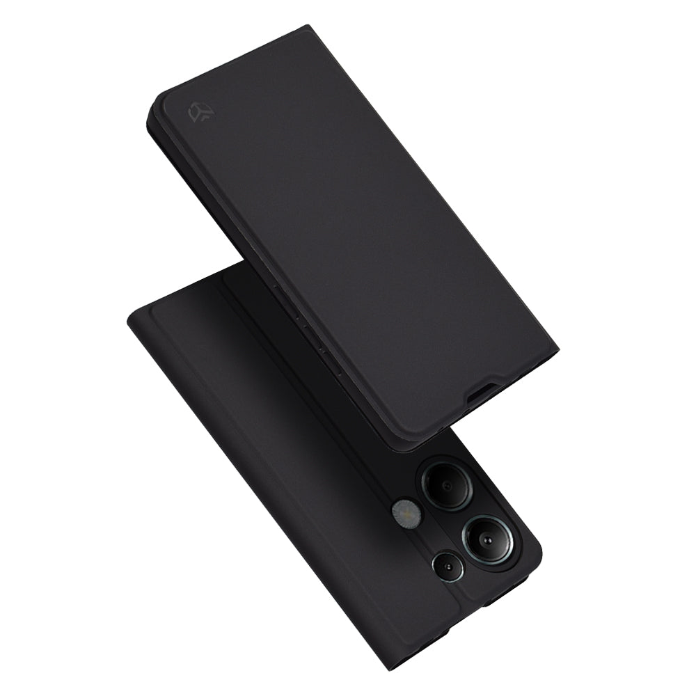 Futrola za Xiaomi Redmi Note 13 Pro 4G / Poco M6 Pro 4G, Techsuit, Magskin Book, Crna