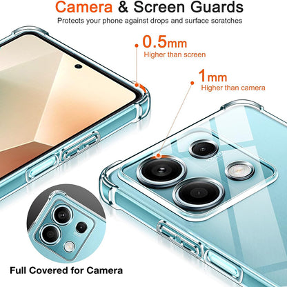Futrola za Xiaomi Redmi Note 13 Pro 4G / Poco M6 Pro 4G, Techsuit, Shockproof Clear, Providna