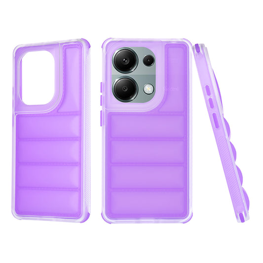 Futrola za Xiaomi Redmi Note 13 Pro 4G / Poco M6 Pro 4G, Techsuit, Wave Shield, Ljubičasta
