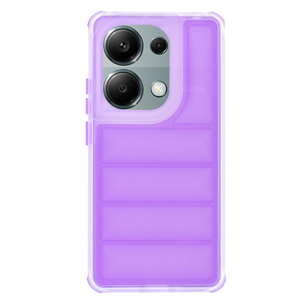 Futrola za Xiaomi Redmi Note 13 Pro 4G / Poco M6 Pro 4G, Techsuit, Wave Shield, Ljubičasta