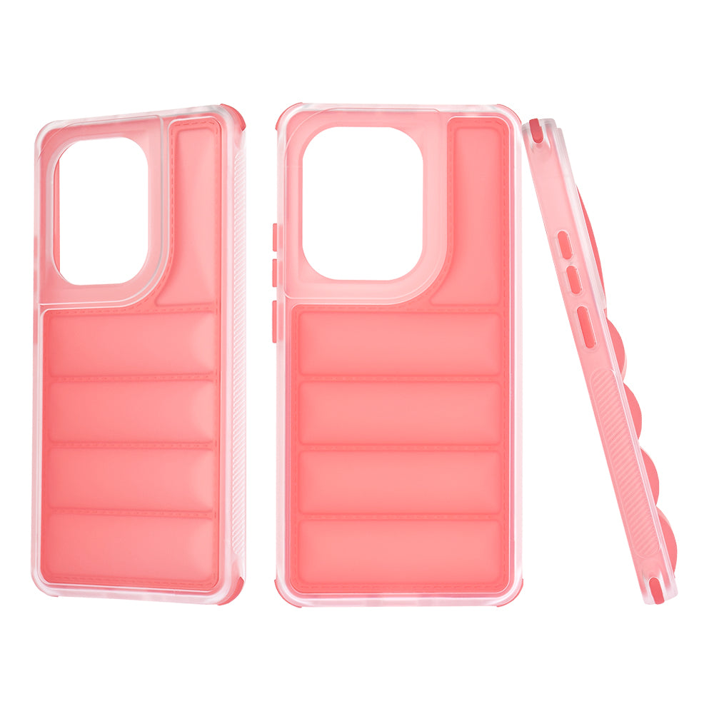 Futrola za Xiaomi Redmi Note 13 Pro 4G / Poco M6 Pro 4G, Techsuit, Wave Shield, Crvena