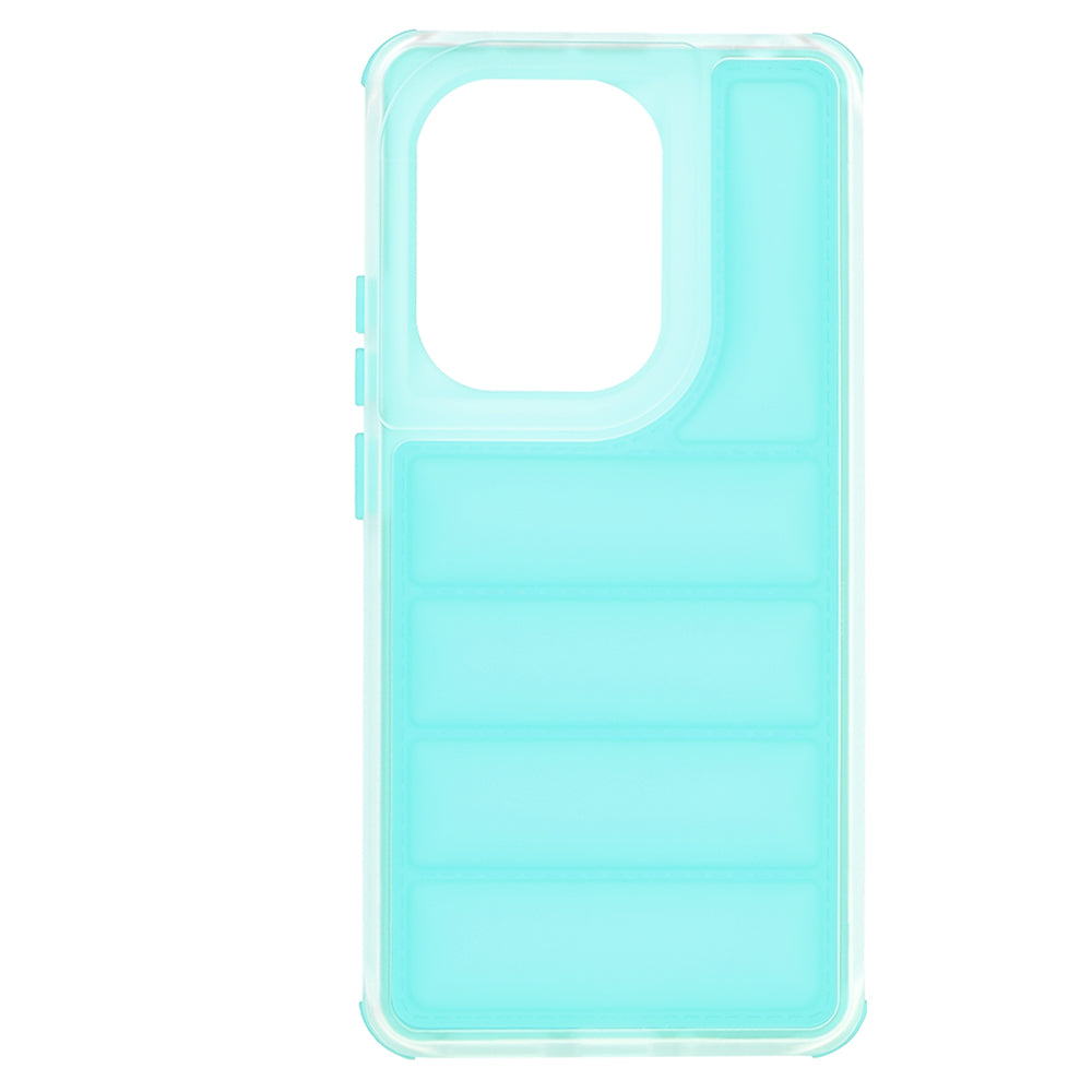 Futrola za Xiaomi Redmi Note 13 Pro 4G / Poco M6 Pro 4G, Techsuit, Wave Shield, Tirkizna