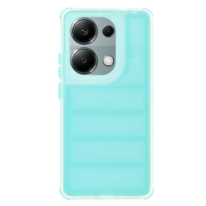 Futrola za Xiaomi Redmi Note 13 Pro 4G / Poco M6 Pro 4G, Techsuit, Wave Shield, Tirkizna