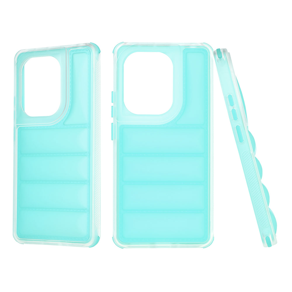 Futrola za Xiaomi Redmi Note 13 Pro 4G / Poco M6 Pro 4G, Techsuit, Wave Shield, Tirkizna